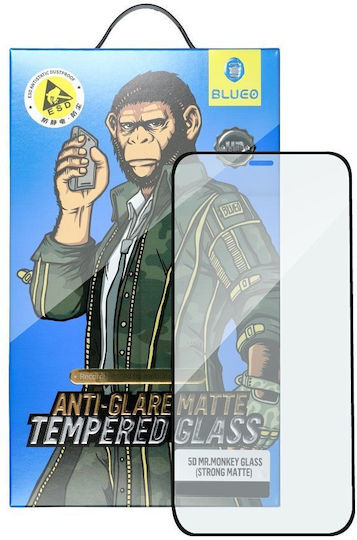 Mr Monkey 5D 0.26mm Privacy Tempered Glass Black (iPhone 16)