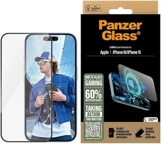 PanzerGlass Закалено стъкло (iPhone 16)