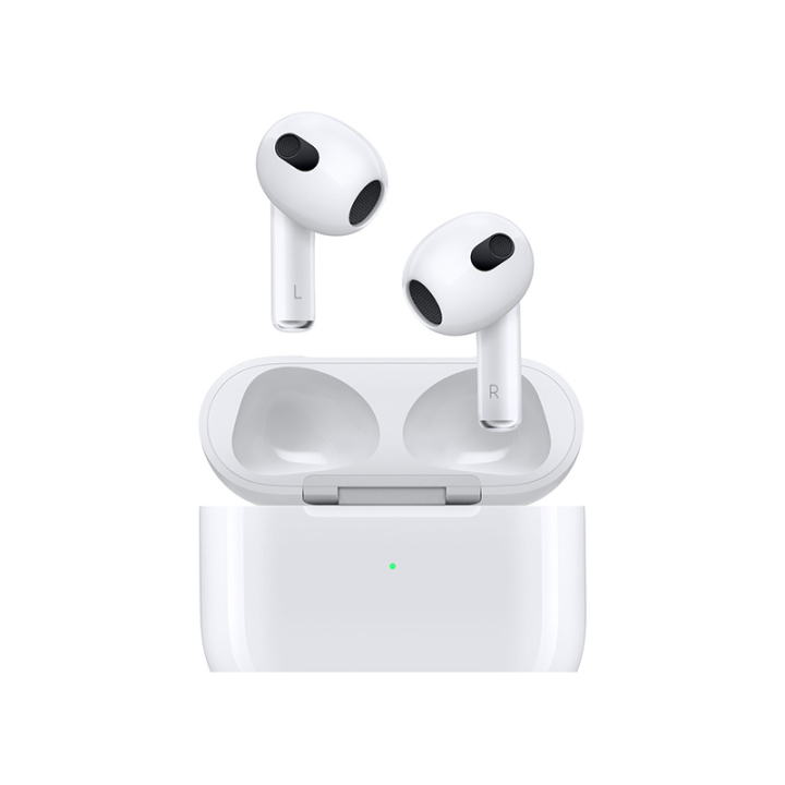 Apple AirPods 4 Earbud Bluetooth Handsfree Ακουστικά με Αντοχή στον Ιδρώτα και Θήκη Φόρτισης Λευκά (MXP63LLA)