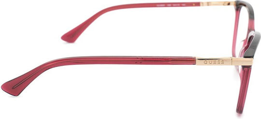 Guess Γυναικείος Σκελετός Cat Eye Καφέ Ταρταρούγα GU2880 069