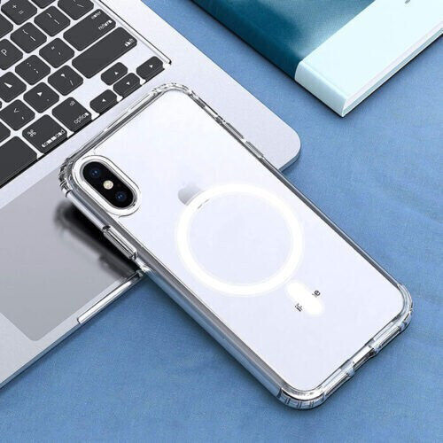 Magnetic Magcase Sonique Case for Apple iPhone Xs Max Transparent Sonique Transparent iPhone Xs Max Back Cover