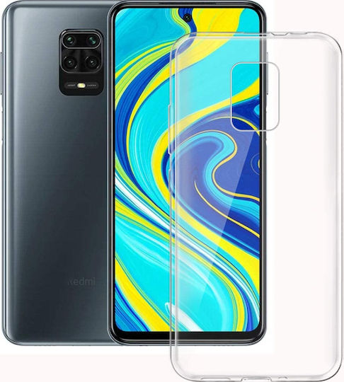 TelForceOne Задна корица Силикон 1мм Прозрачен (Redmi Note 9S / 9 Pro / 9 Pro Max)