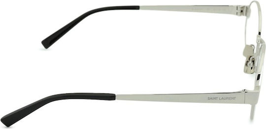 Ysl Männer Metall Brillengestell Silber SL 692 OPT 001