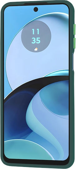 Techsuit Halofrost Back Cover Σιλικόνης Πράσινο (Moto G14)
