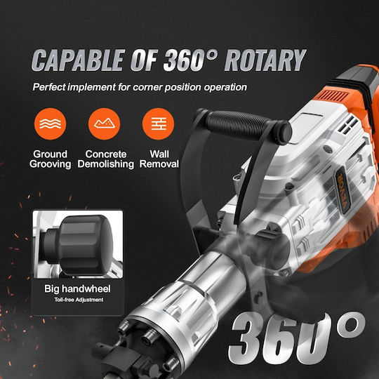 Vevor Κρουστικό Κατεδαφιστικό Ρεύματος 3500W