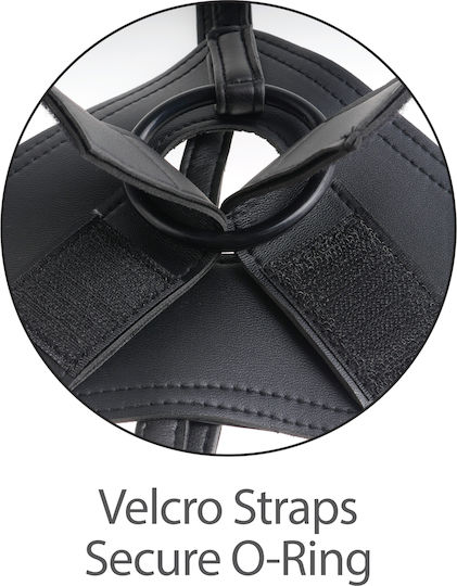 Pipedream King Cock Strap-on Harness Harness with Dildo in skin color