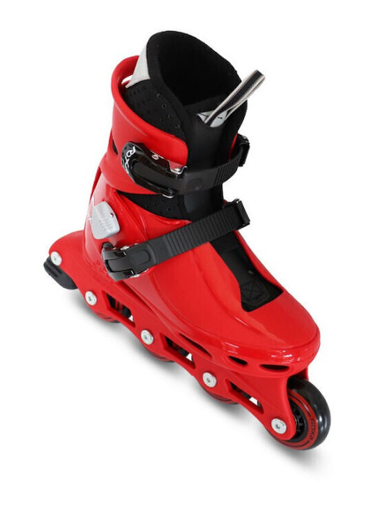Roxa Beetle Inline Αυξομειούμενα Rollers Κόκκινα Παιδικά
