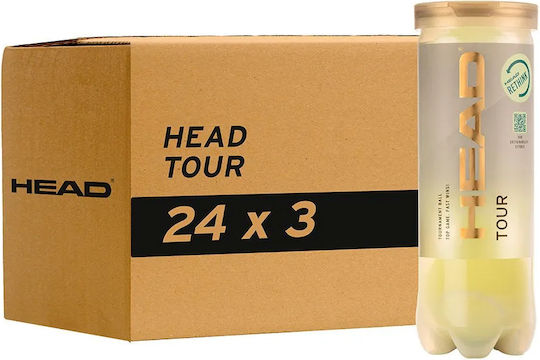 Head Tour Tennis Balls 72pcs