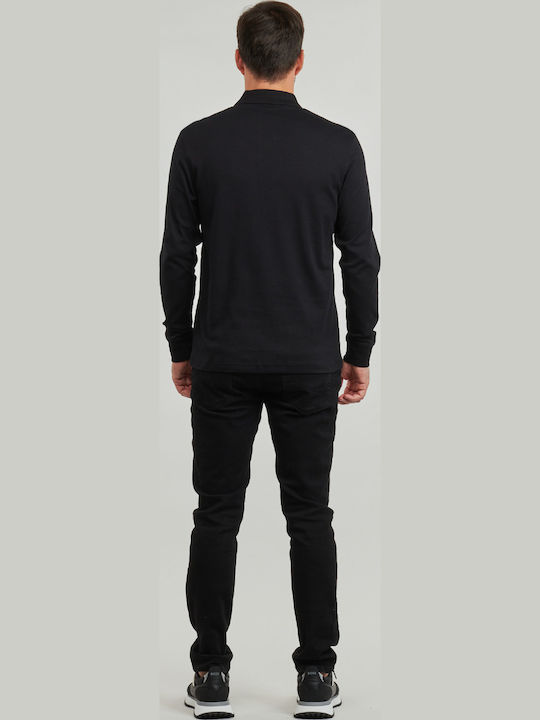 Polo Long Sleeve Blouse Black