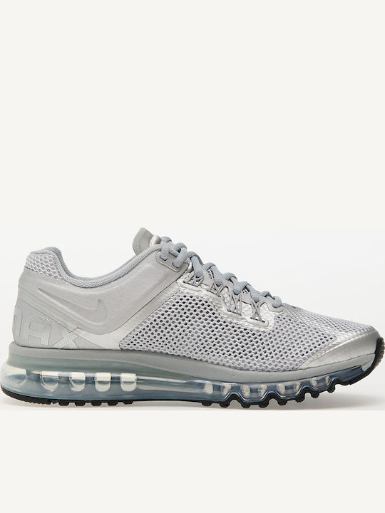 Air Max 2013 Herren Sneakers Metallic Silver / Black