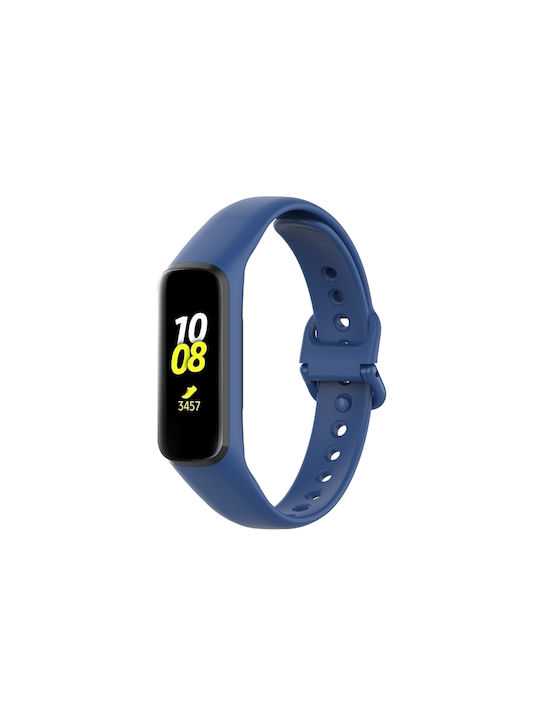 Samsung Galaxy Fit 2 Silicone Watch Band Σκούρο Μπλε