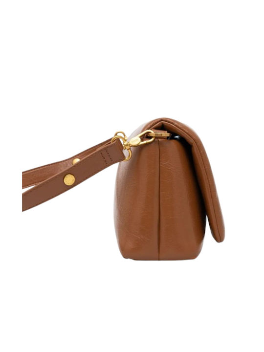 Liu Jo Leder Damen Tasche Schulter Braun