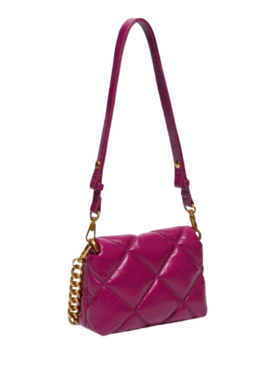 De piele Geantă de damă Crossbody Roz