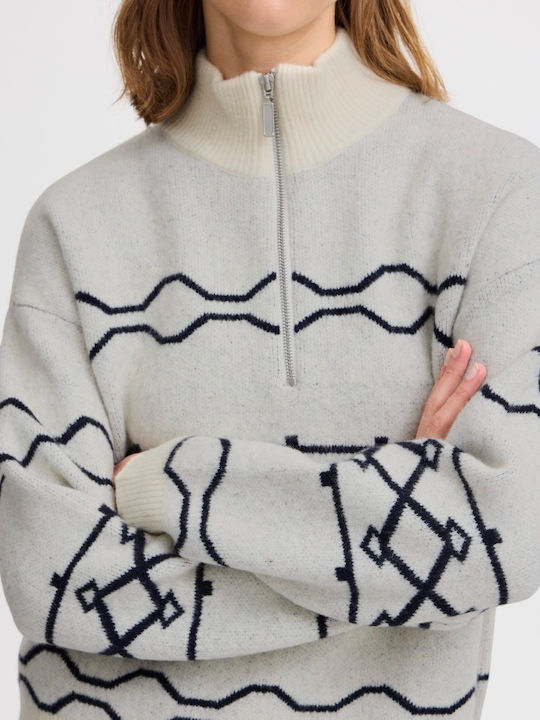 Women's Sweater Woolen Beige