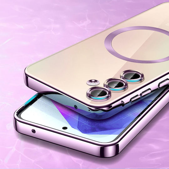 Samsung Galaxy A16 Elektro Magsafe Hülle Pink + Displayschutzglas