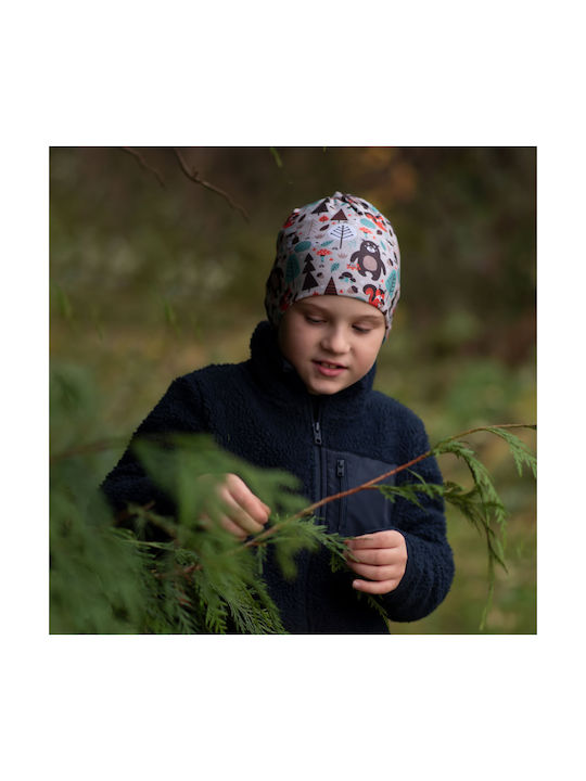 Căciulă pentru gât pentru copii Din material textil Albastru