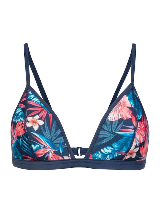 Triangle Bikini Top Multicolour