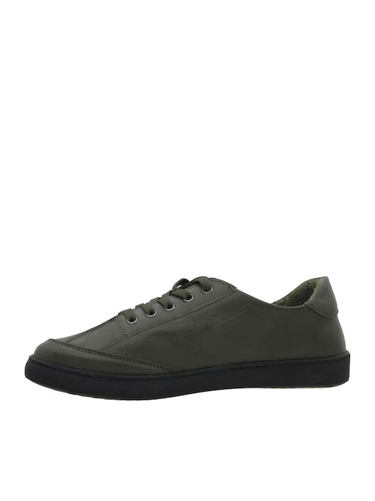 Γυναικεία Ανατομικά Sneakers Λαδί