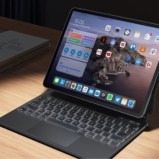 Usams Protective Case Keyboard Ipad Pro 12.9" Black Miaoke Series Ipp12mg01 Us-bh876