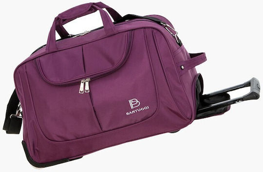 Bartuggi Sack Voyage 51lt Purple with Wheels Fabric L55xW29xH29cm