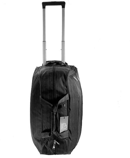 Bartuggi Sack Voyage 51lt Black with Wheels Fabric L55xW29xH29cm