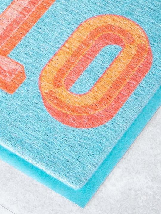 Artsy Mats Entrance Mat Anti-slip Blue 70x40cm