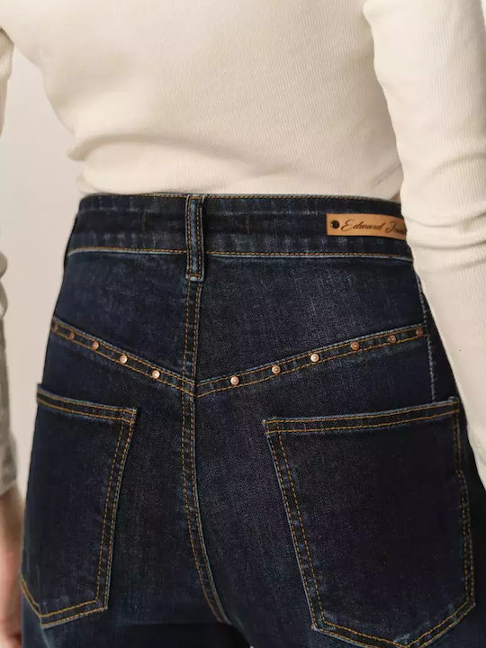 Ψηλόμεσο Γυναικείο Jean Παντελόνι D.K Blue Denim