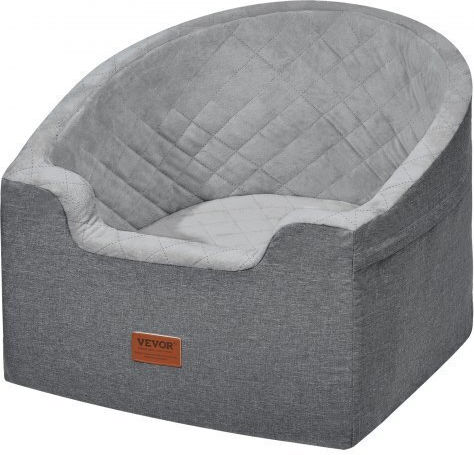 Vevor Waterproof Seat Car for Dog Gray