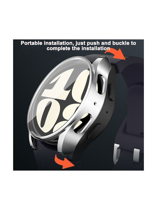 Θήκη Σιλικόνης σε Μαύρο χρώμα για Samsung Galaxy Watch Ultra 47mm Θήκη Σιλικόνης σε Μαύρο χρώμα για Samsung Galaxy Watch Ultra 47mm