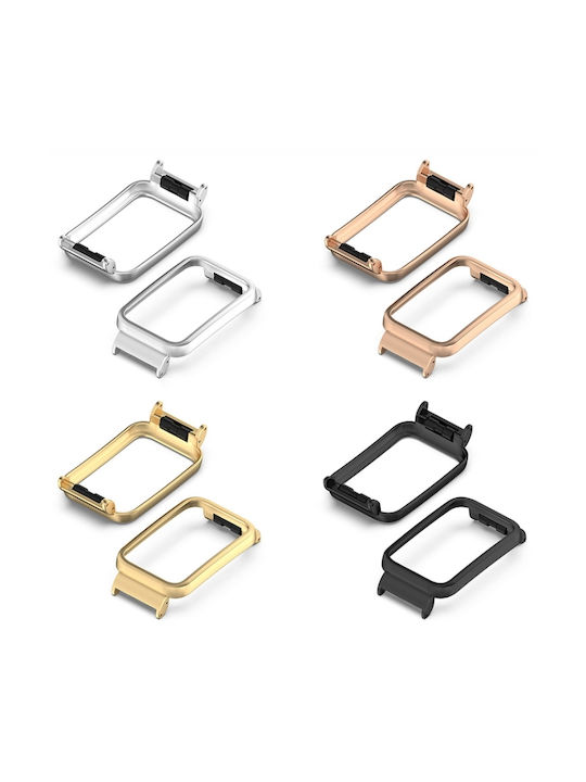 Μεταλλική Θήκη σε Ασημί χρώμα για Xiaomi Mi Band 7 Pro