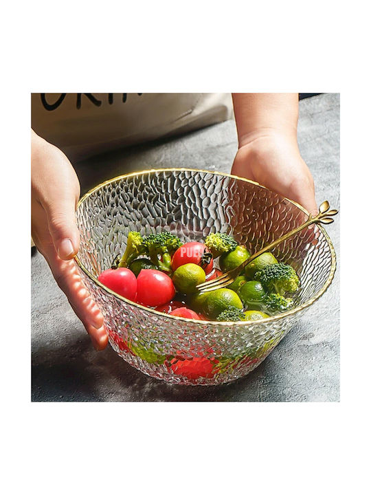 Bol de Servire Elegant Adânc Pufo Shine Salată Fructe Biscuiți 23 X 13 Cm