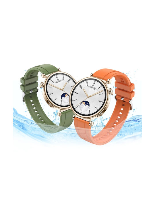 Armband Silikon Blau (Huawei Watch 4 / Watch 4 Pro)
