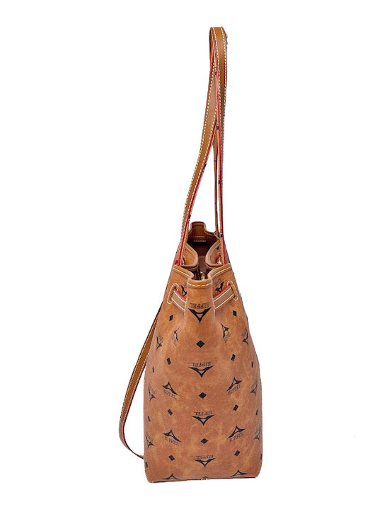 La tour Eiffel Women's Bag Shoulder Tabac Brown