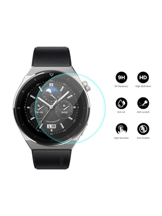 Tempered Glass pentru Huawei Watch GT 3 Pro 46mm - Ceas Huawei GT 3 Pro 46mm 1buc SYA001838201