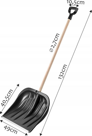 Kadax Snow Removal Set Snow Shovel + Ice Scraper + Brush