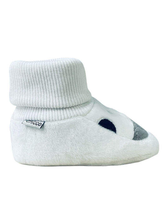 Chicco Baby Slippers White