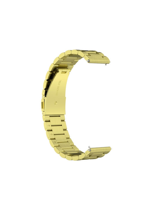 Curea Oțel inoxidabil Aur (Huawei Watch GT Runner) Curea Oțel inoxidabil Aur (Huawei Watch GT Runner)