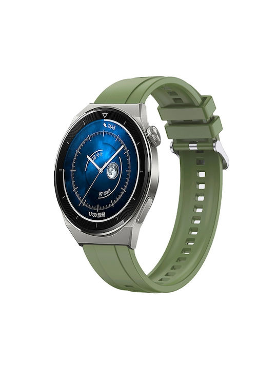 Armband Silikon Grün (Huawei Watch 4 / Watch 4 Pro)