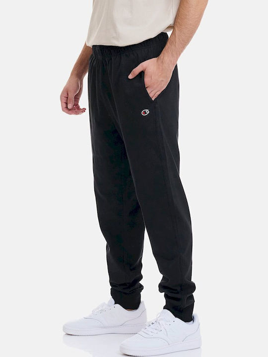 Sweatpants with Elastic Black