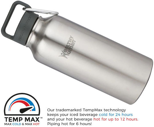 Healthy Human Stein Bottle Thermos Stainless Steel 950ml Stainless steel with Handle and Straw