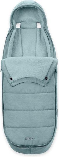 Cybex Gold Stroller Footmuff with Fleece Lining Blue