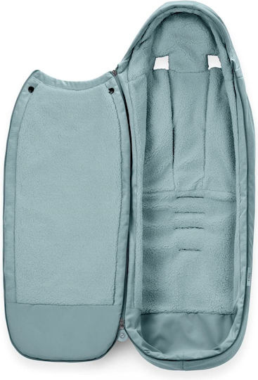 Cybex Gold Stroller Footmuff with Fleece Lining Stormy Blue