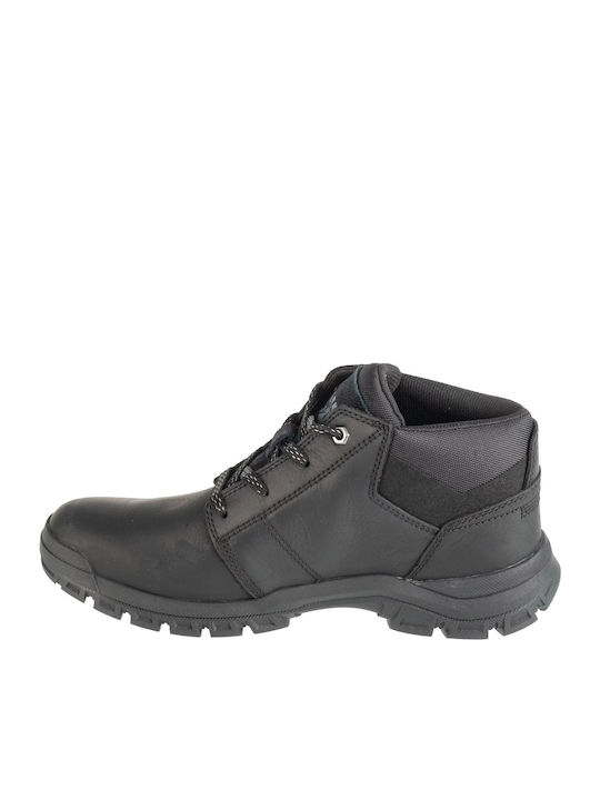 Threshold Leder Schwarz Herrenstiefel