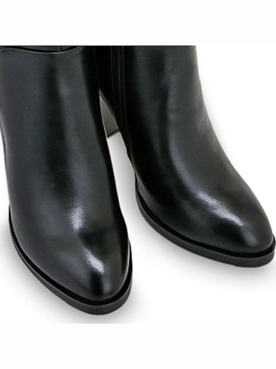 Damenstiefel mit hohem Absatz Schwarz
