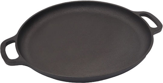 Ankor Pizza Baking Plate with Cast Iron Flat Grilling Surface 42cm x 34.8cm x 3cm