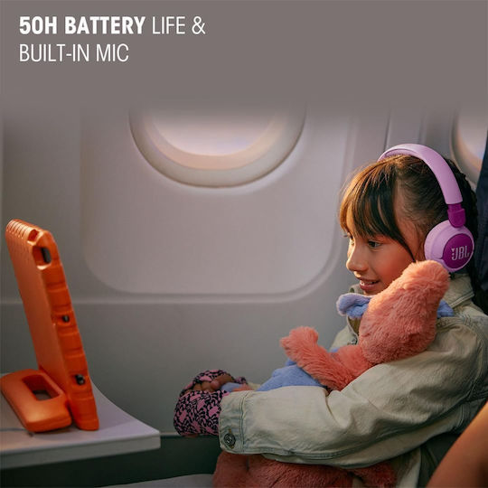 JBL JR320BT Wireless / Wired On Ear Headphones with 50 hours of Operation and Quick Charge Blue