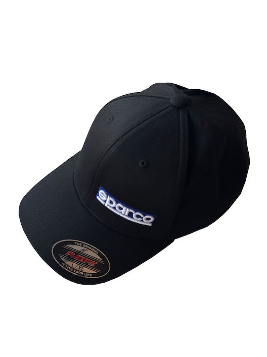 Sparco Men's Jockey Flexfit Black 01357 Sparco Men's Jockey Flexfit Black 01357
