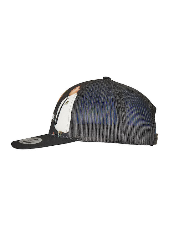 Jockey mit Netz Schwarz