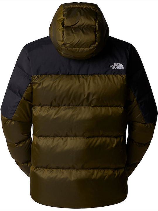 Diablo Jacket Puffer Moss Green, Black Heather, Tnf Black
