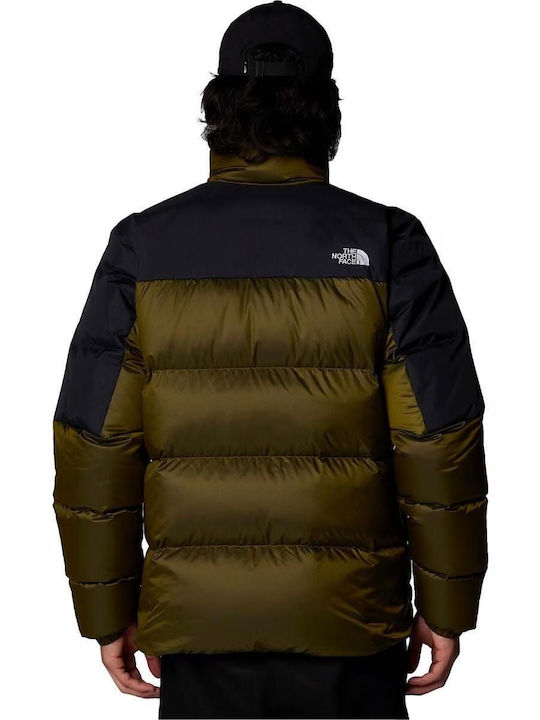 The North Face Diablo Jacke Puffer Moss Green, Black Heather, Tnf Black